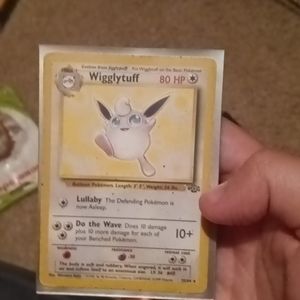 Wigglytuff Pokemon card 1995